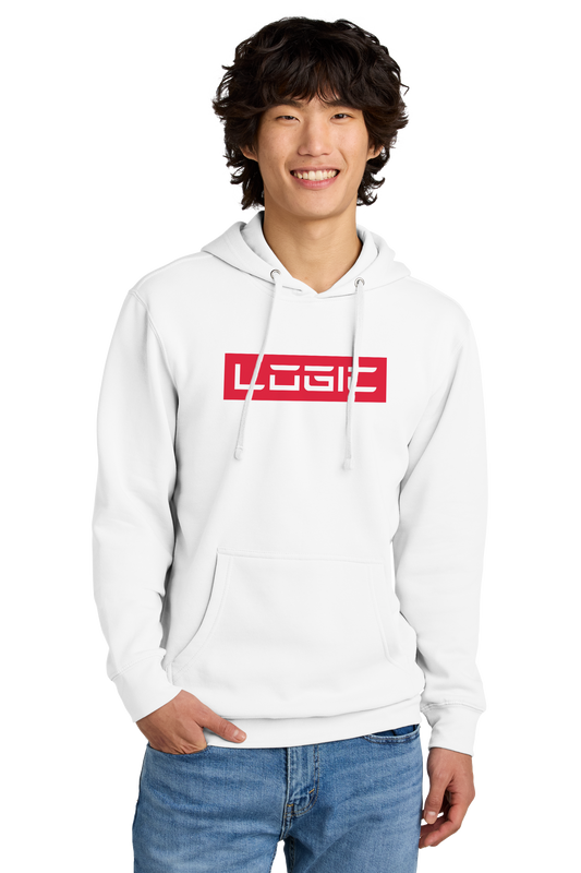 LOGIC Sport White Pull Over Hoodie - *Shipping Included